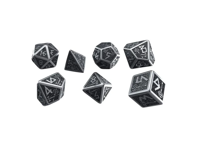 Q Workshop RPG-Würfelset Metal Dwarven Dice Set 7 Stk. 3 Q Workshop RPG-Würfelset Metal Dwarven Dice Set 7 Stk.