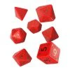 Q Workshop RPG-Würfelset RuneQuest Red & gold Dice Set 7 Stk. -Pen and Paper Verkäufe 223028334 xxl