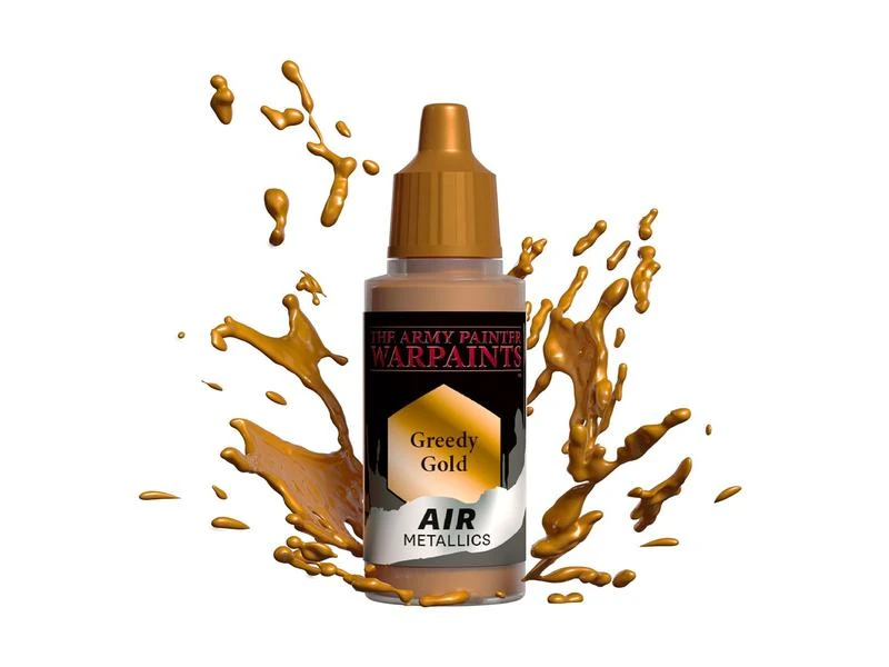 The Army Painter Airbrush-Farbe Warpaints Air Metallics: Greedy Gold 18 ml 3 The Army Painter Airbrush-Farbe Warpaints Air Metallics: Greedy Gold 18 ml