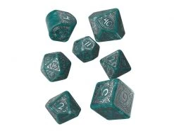 Q Workshop RPG-Würfelset Viking Modern Dice Set: Mjolnir 7 Stk.
