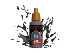 The Army Painter Airbrush-Farbe Warpaints Air: Raven Black 18 ml
