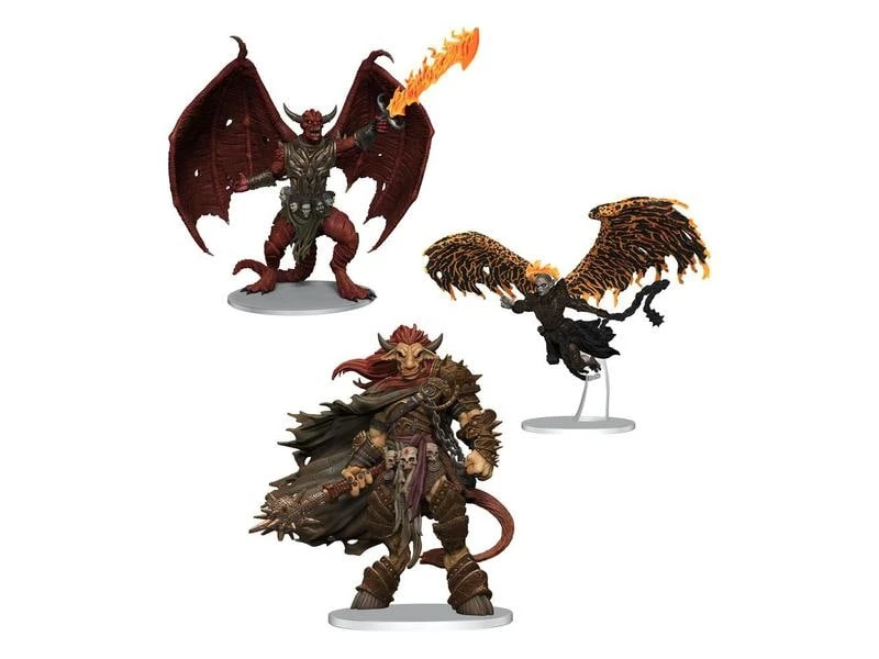 WizKids Miniaturen-Set D&D Archdevils Bael, Bel und Zariel 3 Stk. 3 WizKids Miniaturen-Set D&D Archdevils Bael, Bel und Zariel 3 Stk.