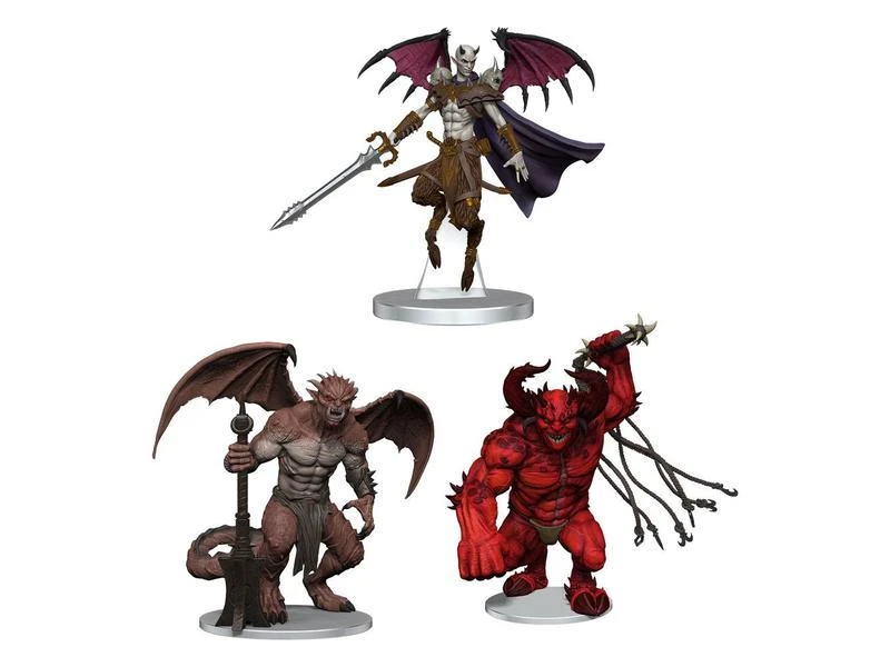WizKids Miniaturen-Set D&D Archdevils Hutijin, Moloch & Titivilus 3 WizKids Miniaturen-Set D&D Archdevils Hutijin, Moloch & Titivilus