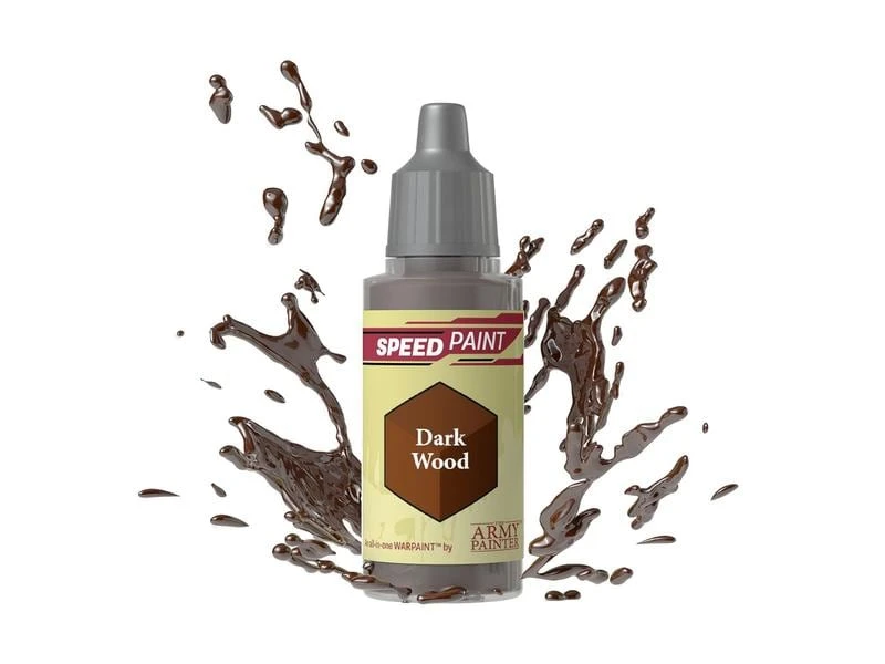 The Army Painter Spezial-Farbe Speed Paint: Dark Wood 18 ml 3 The Army Painter Spezial-Farbe Speed Paint: Dark Wood 18 ml