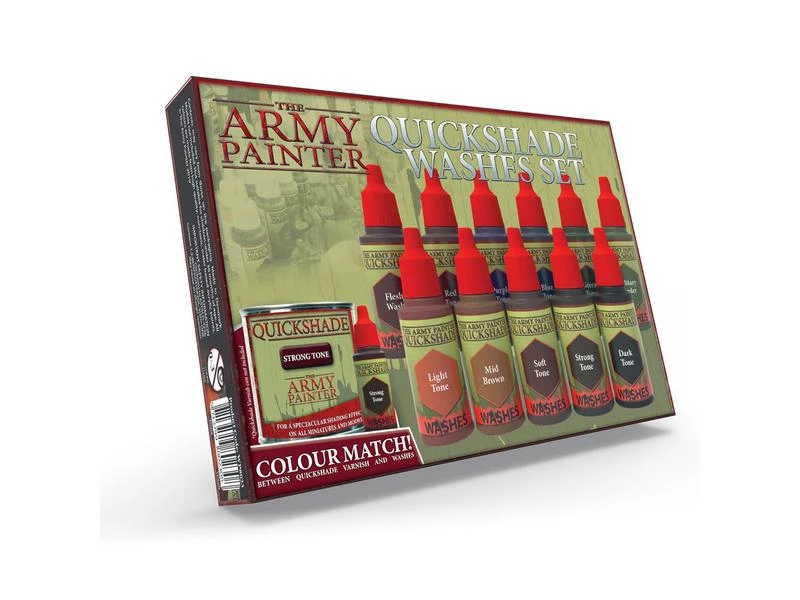The Army Painter Farbenset Warpaints Washes: Paint Set 3 The Army Painter Farbenset Warpaints Washes: Paint Set