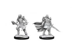 WizKids Miniaturen-Set D&D Dragonborn Fighter Female 2 Stk.