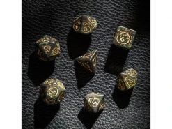 Q Workshop RPG-Würfelset Dragons Bottle green & gold Dice Set 7 Stk. -Pen and Paper Verkäufe 223040886 xxl