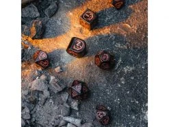 Q Workshop RPG-Würfelset Dragons Modern Dice Set Black & Copper 7 Stk. -Pen and Paper Verkäufe 223041046 xxl