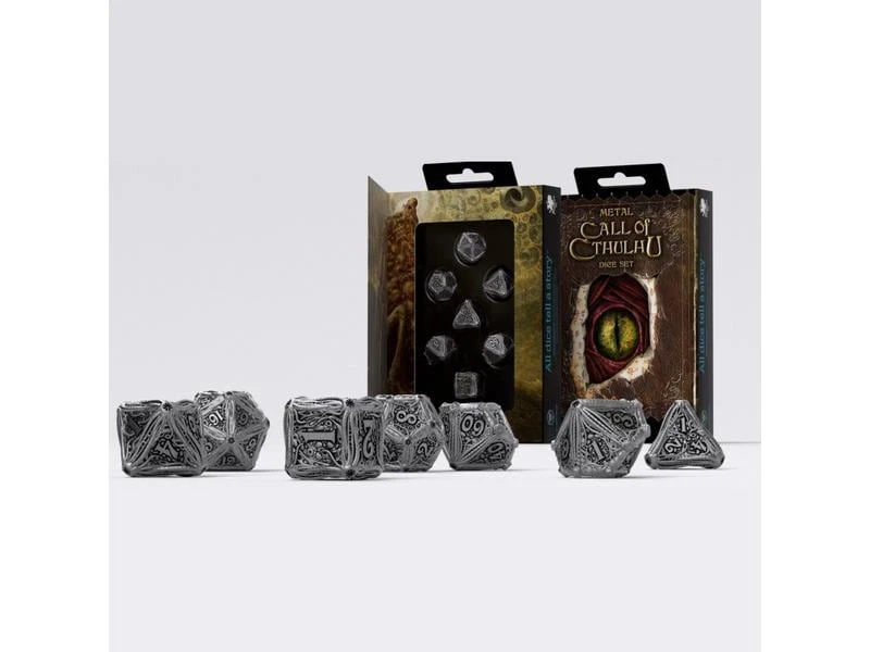 Q Workshop RPG-Würfelset Metal Call of Cthulhu Dice Set 7 Stk. 4 Q Workshop RPG-Würfelset Metal Call of Cthulhu Dice Set 7 Stk. – Bild 2