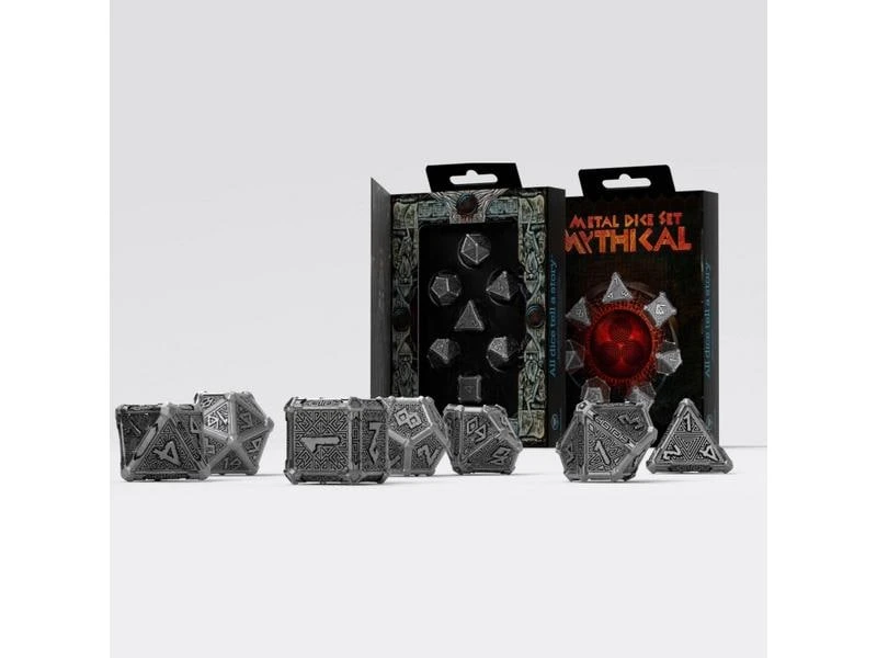 Q Workshop RPG-Würfelset Metal Mythical Dice Set 7 Stk. 4 Q Workshop RPG-Würfelset Metal Mythical Dice Set 7 Stk. – Bild 2