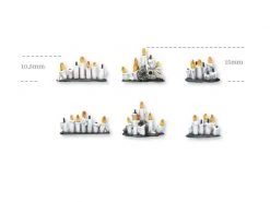 Tabletop Art Zubehör Candles – Set 2 6 Teile -Pen and Paper Verkäufe 223041537 xxl