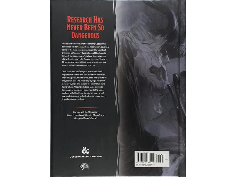Dungeons & Dragons Quellenbuch D&D: Volo's Guide to Monsters -EN- 4 Dungeons & Dragons Quellenbuch D&D: Volo's Guide to Monsters -EN- – Bild 2