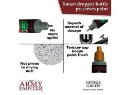 The Army Painter Airbrush-Farbe Warpaints Air: Savage Green 18 ml -Pen and Paper Verkäufe 223043186 xxl