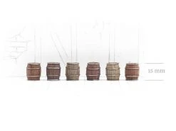 Tabletop Art Zubehör Wooden Barrels Set 1 - Small Barrels 6 Teile 8 Tabletop Art Zubehör Wooden Barrels Set 1 - Small Barrels 6 Teile -Pen and Paper Verkäufe 223043615 xxl