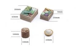 Tabletop Art Zubehör Greengrocer Set 1 6 Teile -Pen and Paper Verkäufe 223043709 xxl