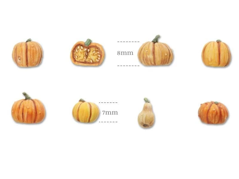 Tabletop Art Zubehör Pumpkins – Set 1 8 Teile 4 Tabletop Art Zubehör Pumpkins – Set 1 8 Teile – Bild 2