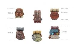 Tabletop Art Dekoration Abenteurer Rucksäcke – Set 1 6 Teile -Pen and Paper Verkäufe 223043885 xxl