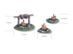 Tabletop Art Dekoration Campfires – Set 1 3 Teile -Pen and Paper Verkäufe 223044131 xxl