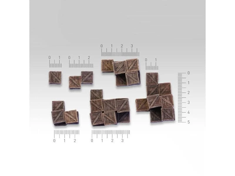 Tabletop Art Zubehör Stacks Of Crates – Set 1 6 Teile 6 Tabletop Art Zubehör Stacks Of Crates – Set 1 6 Teile – Bild 4