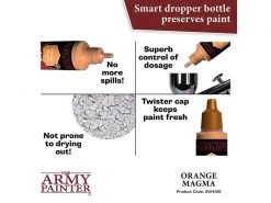 The Army Painter Airbrush-Farbe Warpaints Air: Orange Magma 18 ml -Pen and Paper Verkäufe 223044227 xxl