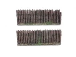 Tabletop Art Gelände Wooden Stockade 6 Teile -Pen and Paper Verkäufe 223044285 xxl