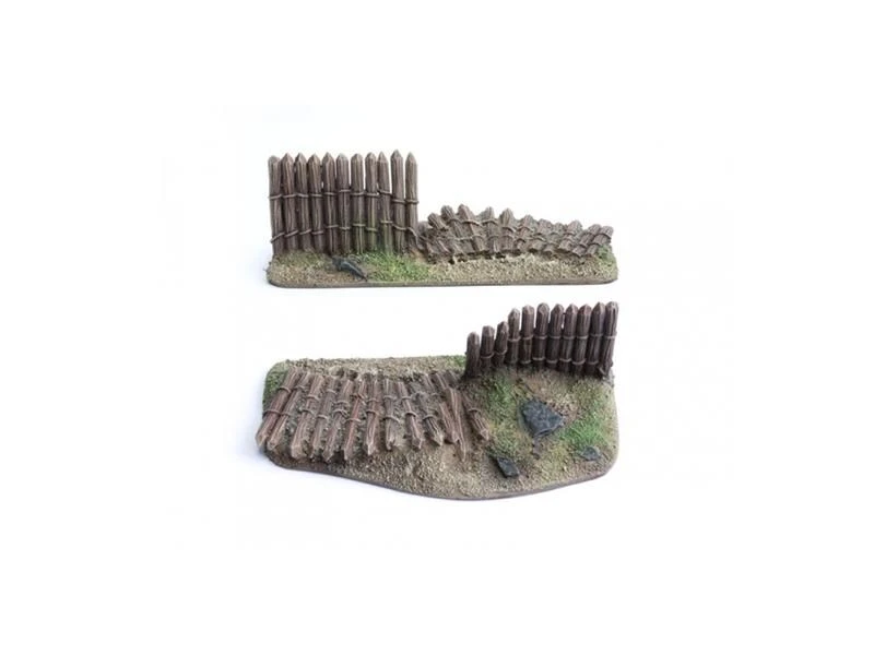 Tabletop Art Gelände Wooden Stockade Destroyed 4 Teile 9 Tabletop Art Gelände Wooden Stockade Destroyed 4 Teile – Bild 7