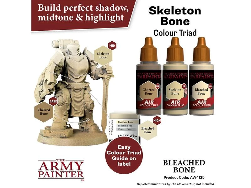 The Army Painter Airbrush-Farbe Warpaints Air: Bleached Bone 18 ml 5 The Army Painter Airbrush-Farbe Warpaints Air: Bleached Bone 18 ml – Bild 3