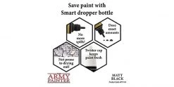 The Army Painter Farbe Warpaints: Matt Black 18 ml -Pen and Paper Verkäufe 223046782 xxl
