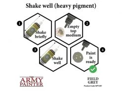 The Army Painter Farbe Warpaints: Field Grey 18 ml -Pen and Paper Verkäufe 223046849 xxl