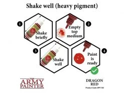 The Army Painter Farbe Warpaints: Dragon Red 18 ml 9 The Army Painter Farbe Warpaints: Dragon Red 18 ml -Pen and Paper Verkäufe 223046858 xxl