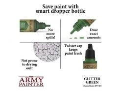 The Army Painter Metallic-Farbe Warpaints Metallics: Glitter Green 18 ml -Pen and Paper Verkäufe 223046897 xxl