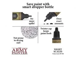 The Army Painter Metallic-Farbe Warpaints Metallics: Night Scales 18 ml 10 The Army Painter Metallic-Farbe Warpaints Metallics: Night Scales 18 ml -Pen and Paper Verkäufe 223047002 xxl