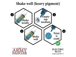 The Army Painter Farbe Warpaints: Electric Blue 18 ml 9 The Army Painter Farbe Warpaints: Electric Blue 18 ml -Pen and Paper Verkäufe 223047011 xxl