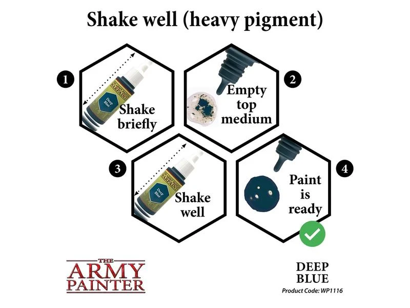 The Army Painter Farbe Warpaints: Deep Blue 18 ml 6 The Army Painter Farbe Warpaints: Deep Blue 18 ml – Bild 4