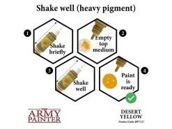 The Army Painter Farbe Warpaints: Desert Yellow 18 ml -Pen and Paper Verkäufe 223047161 xxl