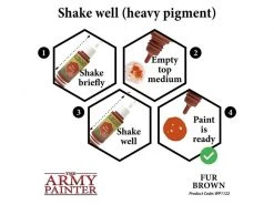 The Army Painter Farbe Warpaints: Fur Brown 18 ml 9 The Army Painter Farbe Warpaints: Fur Brown 18 ml -Pen and Paper Verkäufe 223047180 xxl