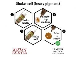 The Army Painter Farbe Warpaints: Leather Brown 18 ml -Pen and Paper Verkäufe 223047198 xxl