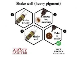 The Army Painter Farbe Warpaints: Oak Brown 18 ml -Pen and Paper Verkäufe 223047216 xxl