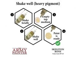 The Army Painter Farbe Warpaints: Skeleton Bone 18 ml -Pen and Paper Verkäufe 223047239 xxl