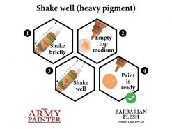 The Army Painter Farbe Warpaints: Barbarian Flesh 18 ml 9 The Army Painter Farbe Warpaints: Barbarian Flesh 18 ml -Pen and Paper Verkäufe 223047262 xxl