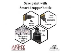 The Army Painter Metallic-Farbe Warpaints Metallics: Gun Metal 18 ml -Pen and Paper Verkäufe 223047356 xxl