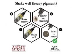 The Army Painter Metallic-Farbe Warpaints Metallics: Gun Metal 18 ml -Pen and Paper Verkäufe 223047362 xxl