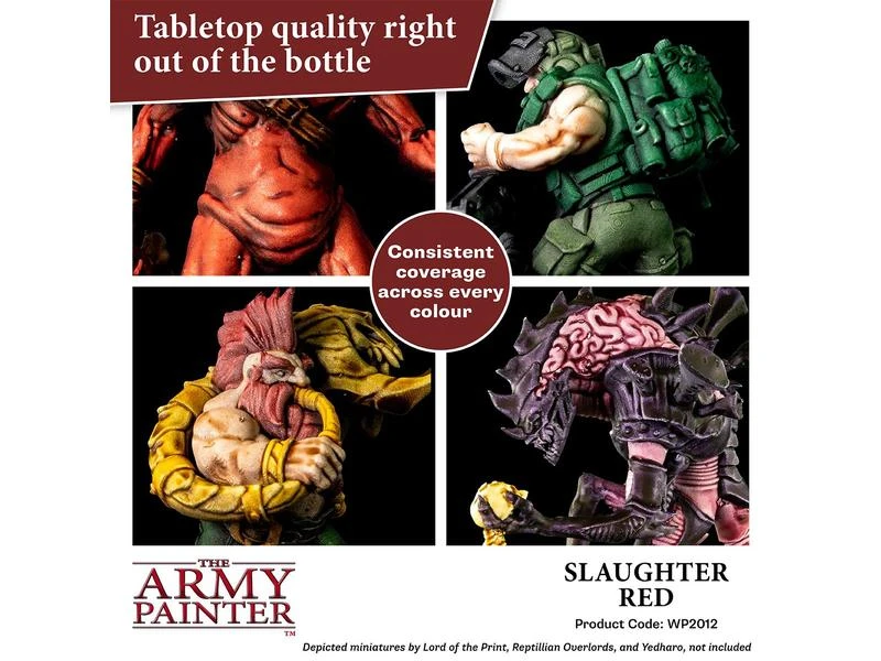 The Army Painter Spezial-Farbe Speed Paint: Slaughter Red 18 ml 6 The Army Painter Spezial-Farbe Speed Paint: Slaughter Red 18 ml – Bild 4