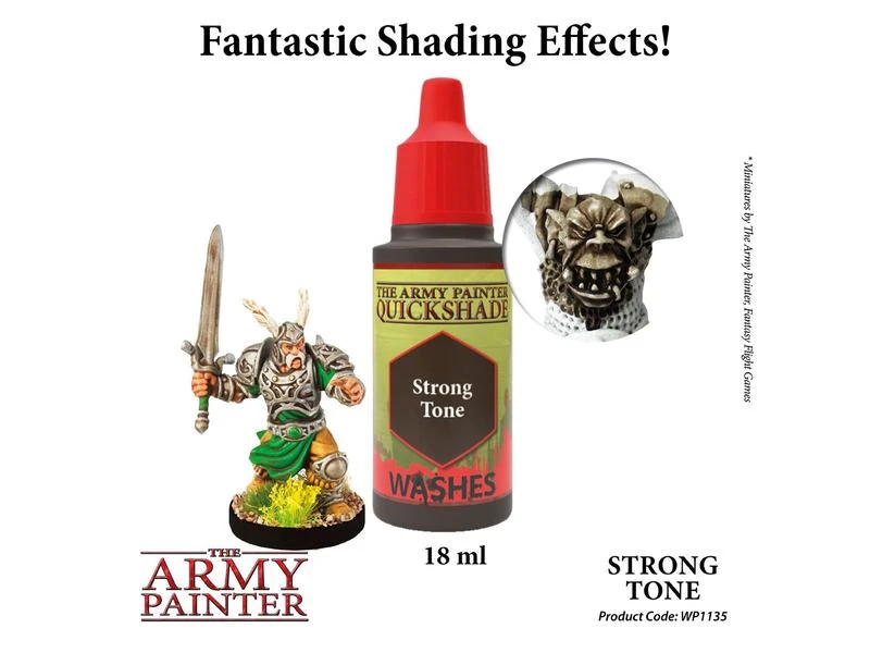The Army Painter Wash Quickshade: Strong Tone 18 ml 4 The Army Painter Wash Quickshade: Strong Tone 18 ml – Bild 2