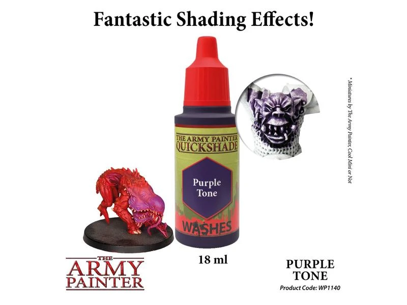 The Army Painter Wash Quickshade: Purple Tone 18 ml 4 The Army Painter Wash Quickshade: Purple Tone 18 ml – Bild 2