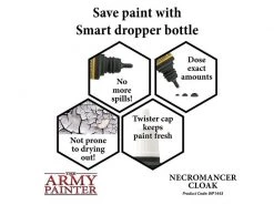 The Army Painter Farbe Warpaints: Necromancer Cloak 18 ml -Pen and Paper Verkäufe 223047691 xxl
