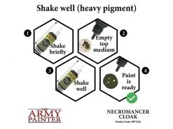 The Army Painter Farbe Warpaints: Necromancer Cloak 18 ml -Pen and Paper Verkäufe 223047697 xxl
