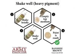 The Army Painter Farbe Warpaints: Banshee Brown 18 ml -Pen and Paper Verkäufe 223047745 xxl