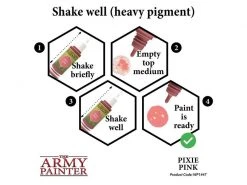 The Army Painter Farbe Warpaints: Pixie Pink 18 ml -Pen and Paper Verkäufe 223047774 xxl