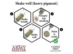 The Army Painter Farbe Warpaints: Castle Grey 18 ml -Pen and Paper Verkäufe 223047806 xxl